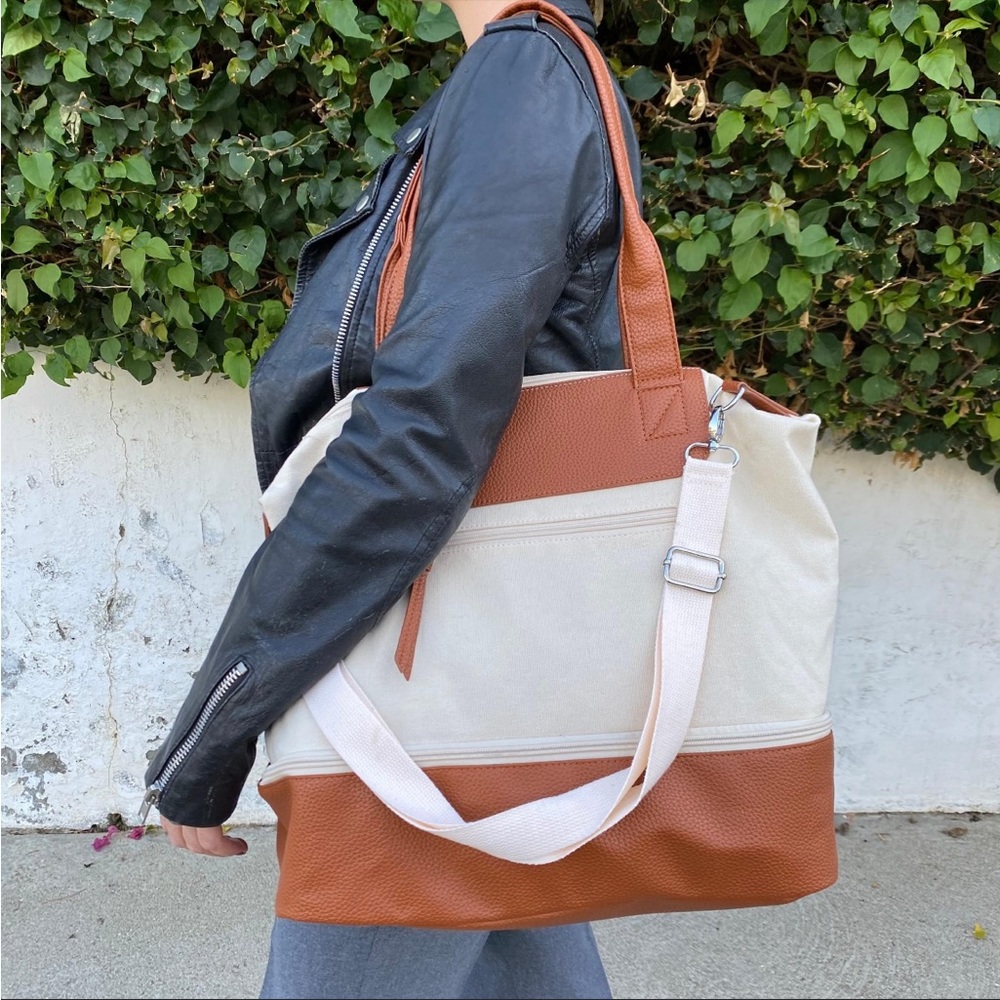 NWOT Graf Lantz Carry-On Travel Weekender Bag - Picture 8 of 13